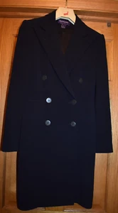 Chaqueta Blazer Ralph Lauren Purple Label Collection Mujer Lana Doble Pecho 4 - Imagen 1 de 6