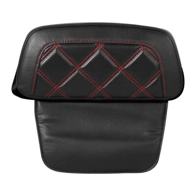 Red Stitching Razor Chopped Backrest Pad Fit For Harley Street Road Glide 14-24 Foto 1 de 4