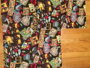 SCRAP 17" X 21"MARY ENGELBREIT FABRIC FOR MASKS, QUITS, ETC - Picture 1 of 3