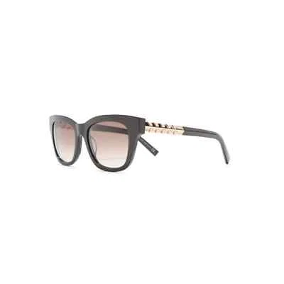 Gafas de sol cuadradas TOD'S TODS 200 53 mm - marrón con cuero dorado y rosa claro Foto 1 de 3