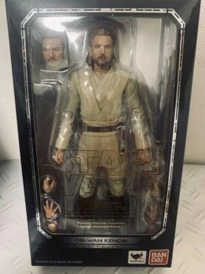 S.H. Figuarts Obi-Wan Kenobi Figure ATTACK OF THE CLONES STAR WARS Bandai Japan - Image 1 of 3