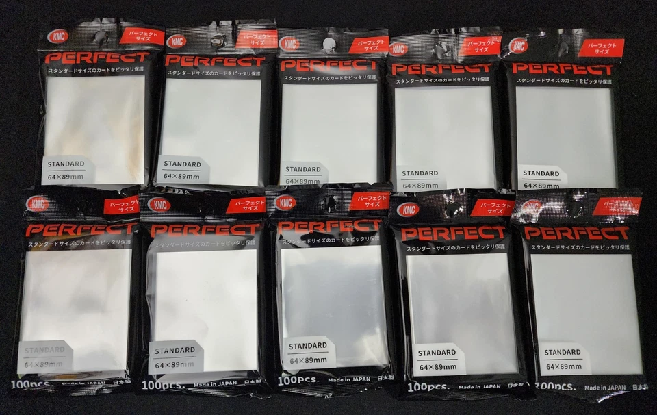 2x KMC Fit / Size Sleeves - 200 Count - MTG Magic Gathering Pokemon