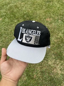 Vintage Los Angeles Raiders Drew Pearson SnapBack Hat 90s Football NFL - Picture 1 of 8