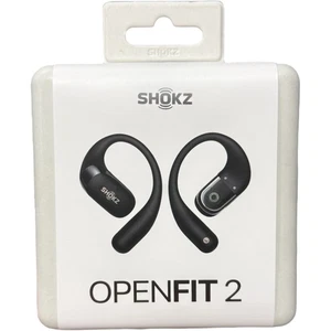 Nuevos auriculares Shokz OpenFit 2 True Wireless abiertos negros T920 - Imagen 1 de 4