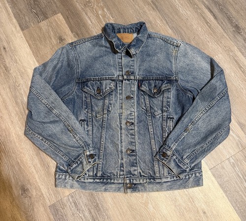 LEVIS 70-80s 70506 0217 Size:36 USA製 Vintage Levis Denim Jacket 36 Blue 80s Made in USA Dark Wash 70506