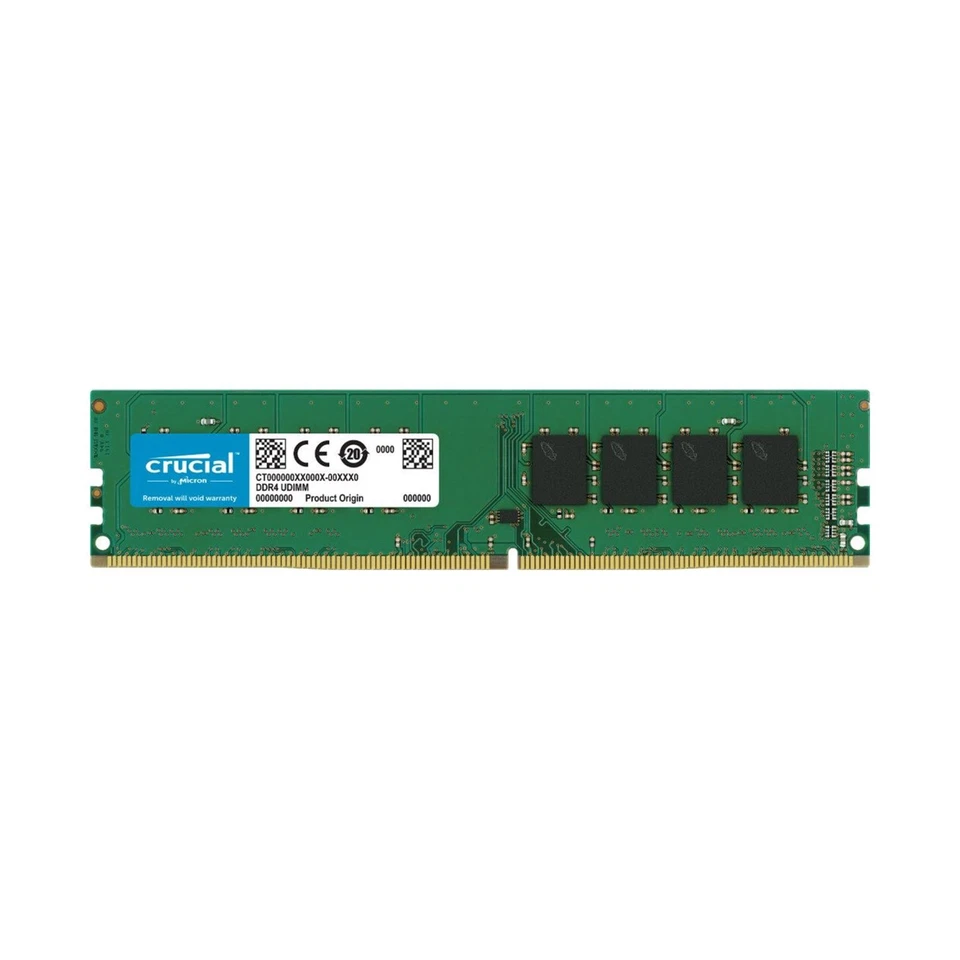 Crucial 32 GB (1x32GB) DDR4-3200 PC4-25600U CT32G4DFD832A   #335519 - Bild 1 von 1
