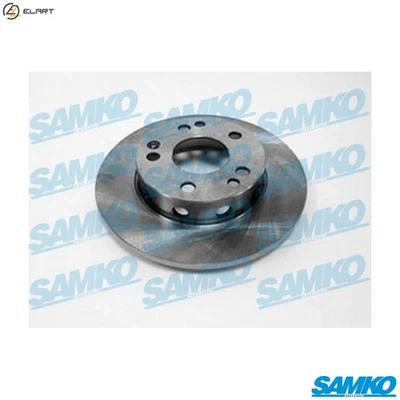2x BRAKE DISC M2111P FOR MERCEDES-BENZ M 102.910 1.8L M 102.985 2.3L 4cyl 190 - Image 1 of 4