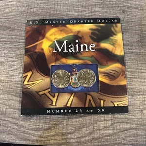 State Quarters - Coins of America U.S. Minted Quarter Dollar - #23 Maine - Picture 1 of 2