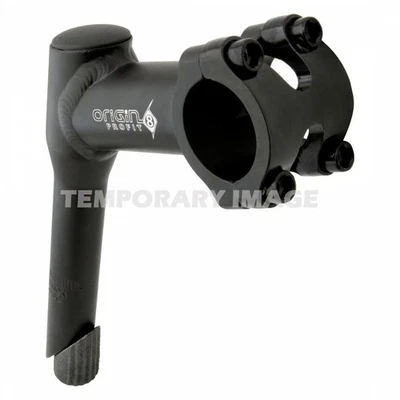Origin8 Pro Fit Quill Stem Quill Bar Clamp 31.8mm 25 Deg Black Aluminum MTB - Image 1 of 2