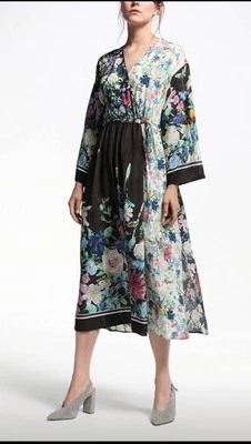 Vestido Max Mara Seda 12 Excelente Nuevo Con Foto 1 de 4