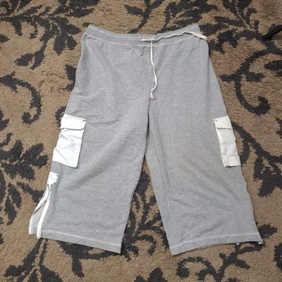 Catalina Stretch Mens Cargo Shorts Size Large Gray Made In Kenya - Image 1 of 4