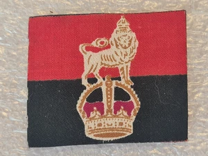 Vintage Military Formation Patch War Office Controlled Units - Foto 1 di 5