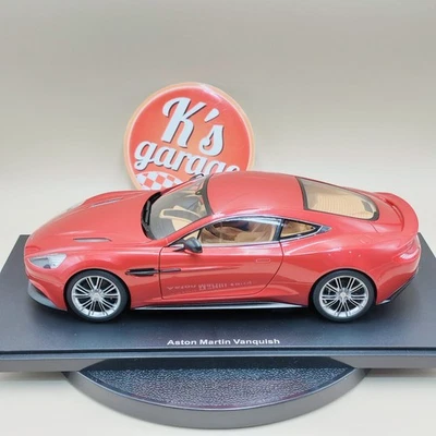 AUTOart 1/18 Aston Martin Vanquish Volcano 2015 Red Diecast model 70249 - Image 1 of 4