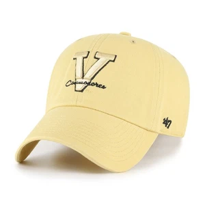 Sombrero ajustable de limpieza de bóveda Vanderbilt Commodores dorado para hombre '47 - Imagen 1 de 3