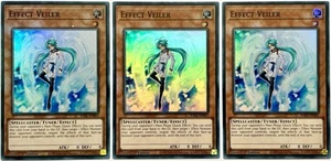 3 x RA01-EN003 Effect Veiler - Super Rare 1st Edition Near Mint YuGiOh Card - Picture 1 of 3