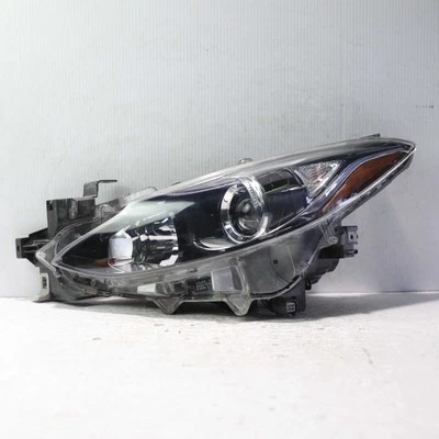 Conjunto de faros halógenos del lado del conductor izquierdo Mazda 3 2014-2016 OEM Foto 1 de 4
