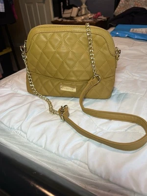 Bebe Winnie Dome Crossbody, Mustard - Изображение 1 из 4