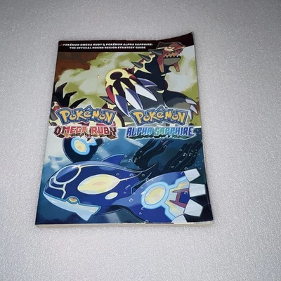 Pokemon OMEGA Ruby & ALPHA Sapphire Hoenn Region Official Strategy Guide +Poster - Image 1 of 4