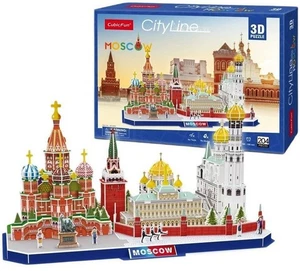 Cubicfun, City Line, MOSCOW, 3D Puzzle, 204 Pieces - Picture 1 of 3