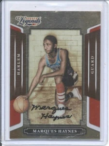 2008 Donruss Legends MARQUES HAYNES #42 Autograph Harlem Globe Trotters /337 - Picture 1 of 2