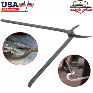 Blacksmith Scroll Jaw Tongs 16" Anvil Vise Forge Tongs for Beginners Starter - Picture 1 of 13