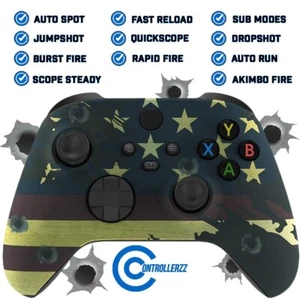 Controller wireless Rapid Fire moddato per Xbox Series X/S & Xbox One - bandiera USA - Foto 1 di 6