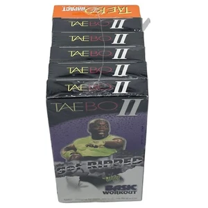 Tae Bo 2 Get Ripped Series VHS Basic Advanced Full Set 6 Tapes Brand New Sealed - Picture 1 of 7