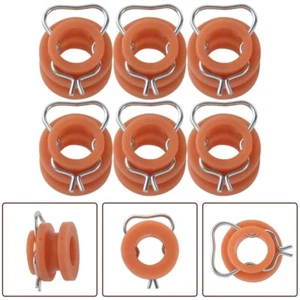 6pcs Window Regulator Roller Bushings For Ford Falcon Fairlane Mustang Mercury - Picture 1 of 9
