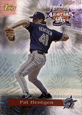 1997 Topps All-Stars '96 Pat Hentgen Toronto Blue Jays Foil #AS19 NMMT