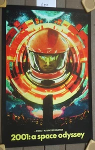 2001 A Space Odyssey Starman by Stella Ygris HCG Print 24X36 Limited #1 of 50 - Picture 1 of 1
