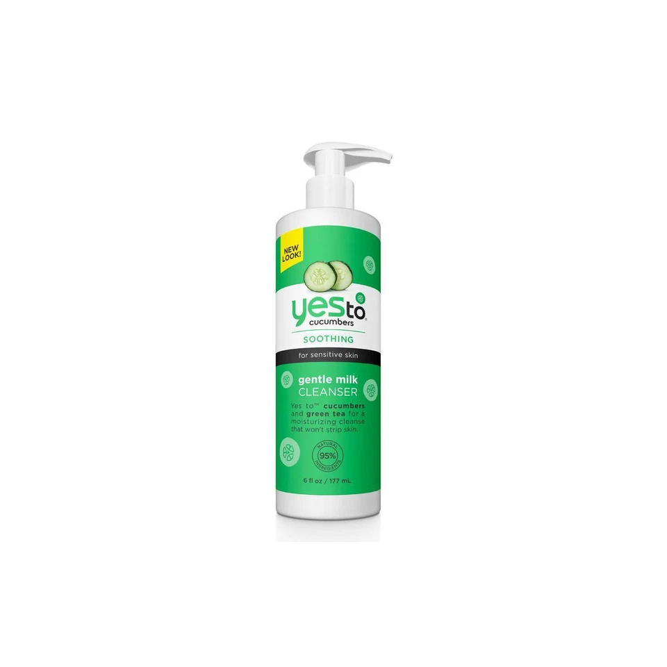Yes to Cucumbers Sensitive Skin Gentle Milk Cleanser 6oz