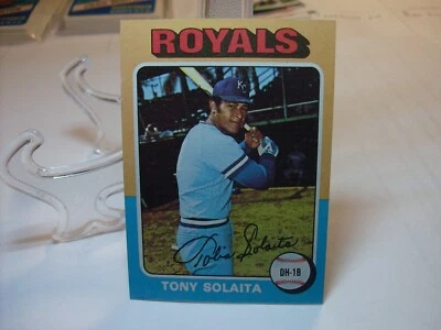 1975 Topps Mini Baseball Card   #389 Tony Solaita     (90572) - Image 1 of 2