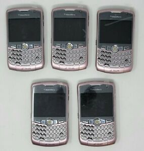 Zestaw 5 Blackberry 8330 Telus Carrier Różowy na części PRD-20216-002