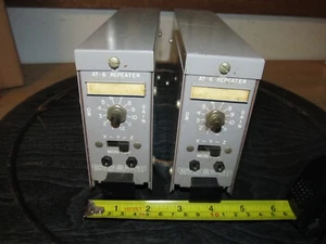 Vintage Pair Automatic Electric AT-6 Repeaters From Telephone System, Western El - Picture 1 of 6