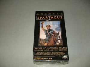 Spartacus (VHS, 1997, Uncut, Restored Version) Brand New, Sealed - Picture 1 of 3