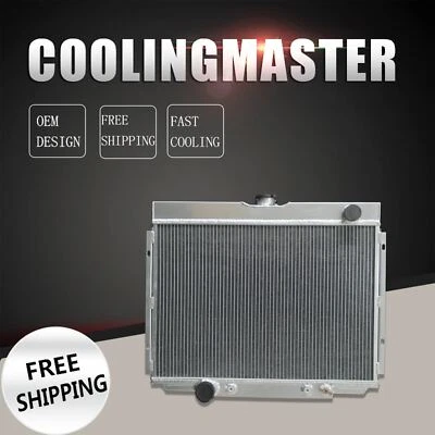 Radiador 3 filas apto para Ford Fairlane Mustang Mercury Cougar XR-7 6,4 L V8 AT 1967-70 Foto 1 de 4