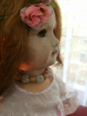 bambola antica anni inizio 1.900 marcata Paris 301 capovolta suona - Immagine 1 di 4
