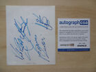 Status Quo Lancaster Coghlan Original Autogramme signed 15x18 cm Albumblatt ACOA