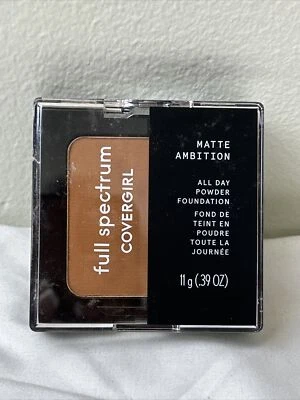 CoverGirl Full Spectrum Matte Ambition All Day Powder Foundation FS415 Deep Cool - Image 1 of 2