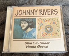 JOHNNY RIVERS Slim Slo Slider / Home Grown 2xCD 1999 BGOCD453 RARE OOP 1970 1971