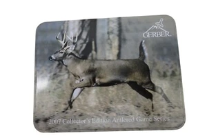 GERBER 2007 Collectors Edition Antlered Game Series Knife Set With Genuine Stag - Picture 1 of 11
