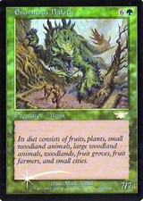 MTG - Legions - Enormous Baloth - Foil - NM