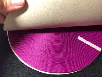 1/4" Width Fuchsia Grosgrain Ribbon 100 yds Schiff Craft Sewing Bow USA - Image 1 of 2