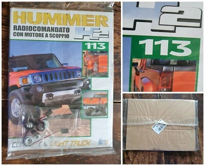 Fascicolo HUMMER H2 1:8 modello radiocomandato  HOBBY&WORK n113 auto fuoristrada - Immagine 1 di 4