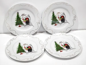 The Grinch Merry Grinchmas Beilagen Salatteller Kamin Weihnachtsbaum 8 Zoll - Bild 1 von 2