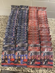 2021 PARKSIDE NWSL Soccer Premier Edition Vol 1 & Vol 2 75 Boxes RODMAN Auto RC