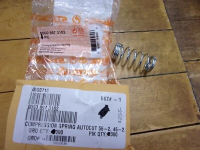 Stihl OEM Compression Helical Spring AutoCut 56-2 46-2 0000-997-3102 #GL-N6D4 - Image 1 of 2