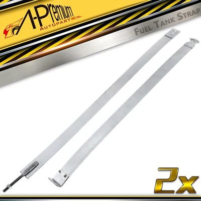 2x correas de tanque de combustible para Chevrolet C1500 C2500 C3500 K1500 K2500 K3500 GMC C1500 Foto 1 de 4