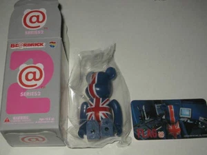 Medicom Bearbrick Series 2 S2 Flag "England" Be@rbrick  - Picture 1 of 1