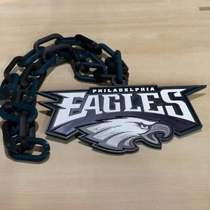 Collana catena ventaglio Philadelphia Eagles LOGO NFL stampata in 3D 4 colori! GO BIRDS!!! - Foto 1 di 3
